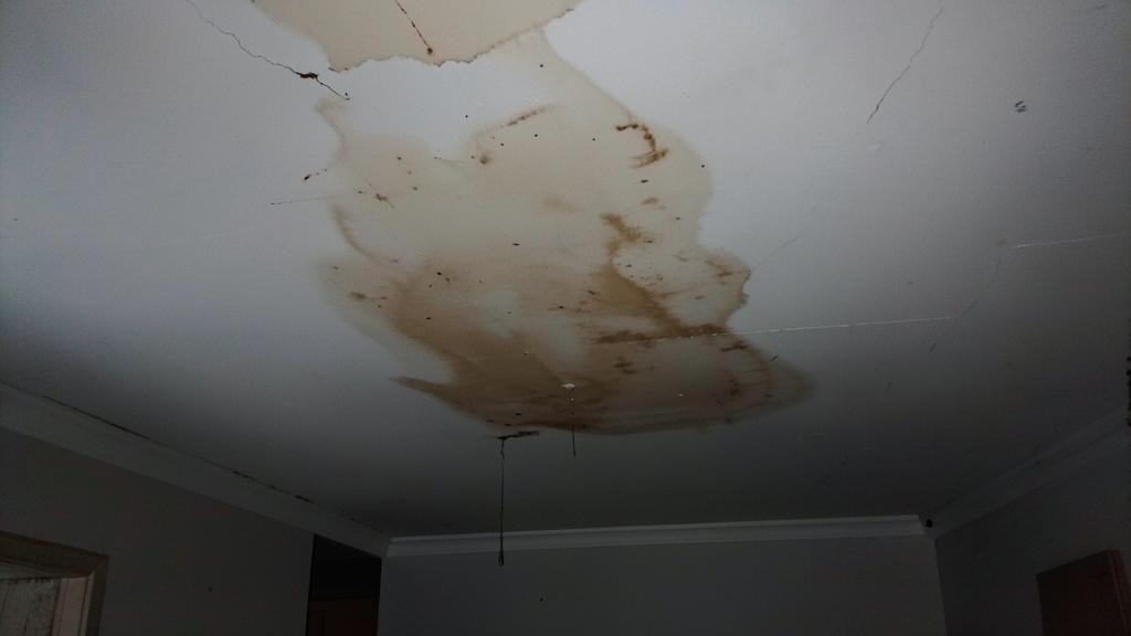 What happens when a water leak goes undetected in an empty property?